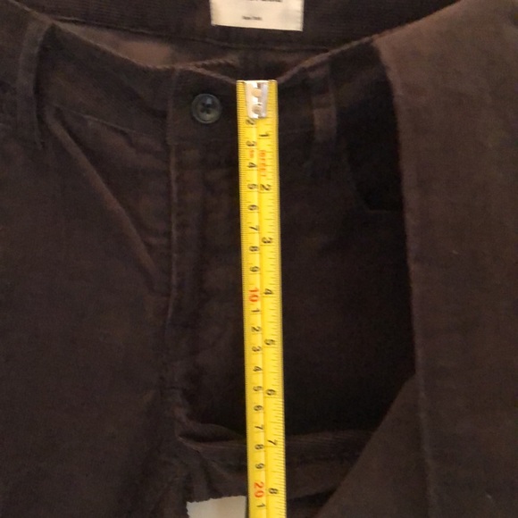 Helmut Lang NY tall straight leg, low waist, 2.5” belt loops, corduroy pants - Picture 8 of 13
